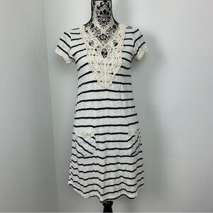 Vitnage 90s Y2K Yumi Striped Knit Dress